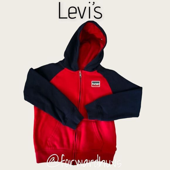 Levi’s Boys Full Zip Sweater Size 6-7 Years - Picture 1 of 8